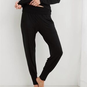 Aerie real soft fold over jogger